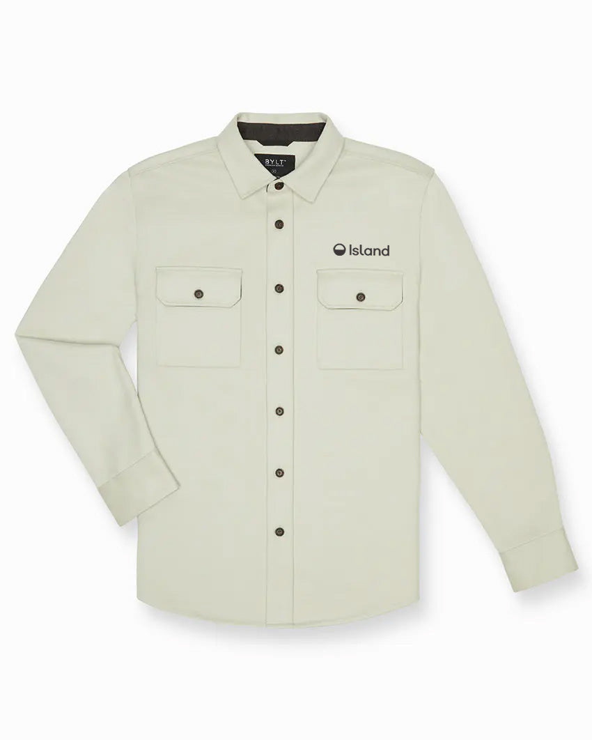Men's BYLT Coastal Overshirt - Dry Sage