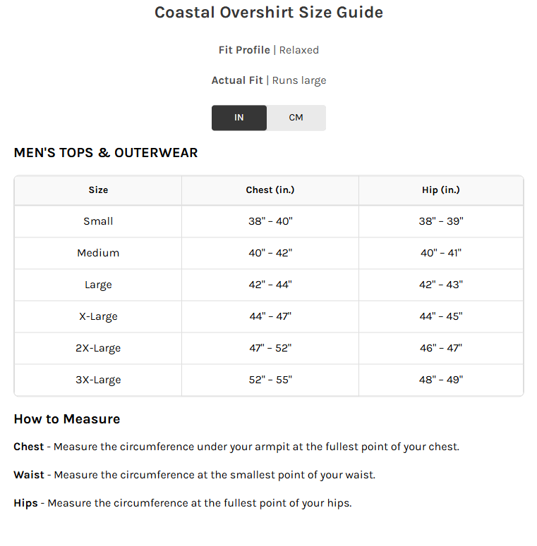 Men's BYLT Coastal Overshirt - Ivory Latte