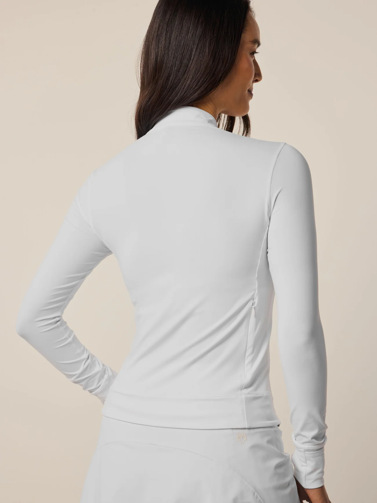 Women's Greyson Halley Long Sleeve Quarter-Zip - Arctic White