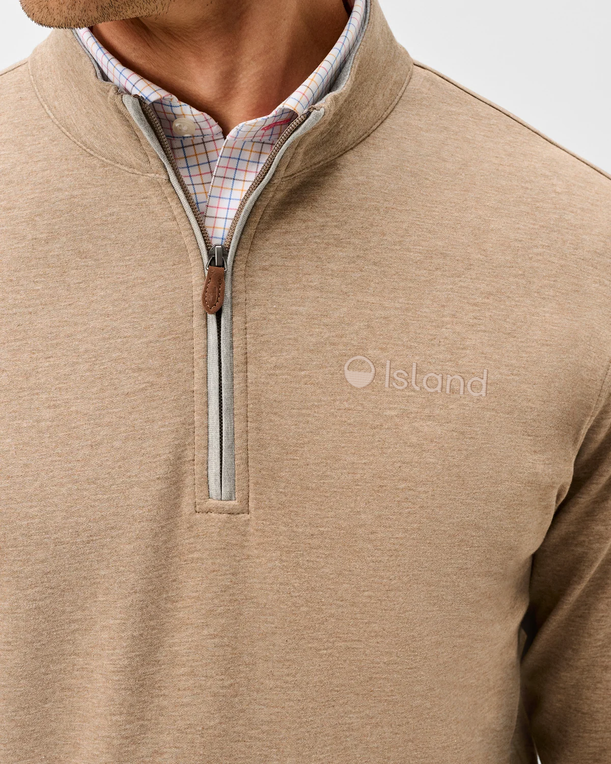 Men's Johnnie-O Sully 1/4 Zip Pullover - Cedar
