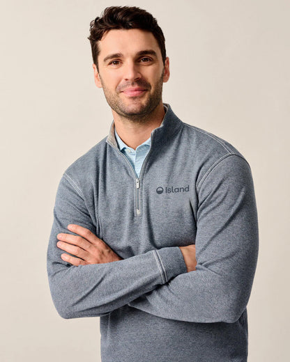 Men's Johnnie-O Hanks Lightweight Sully 1/4 Zip - Navy