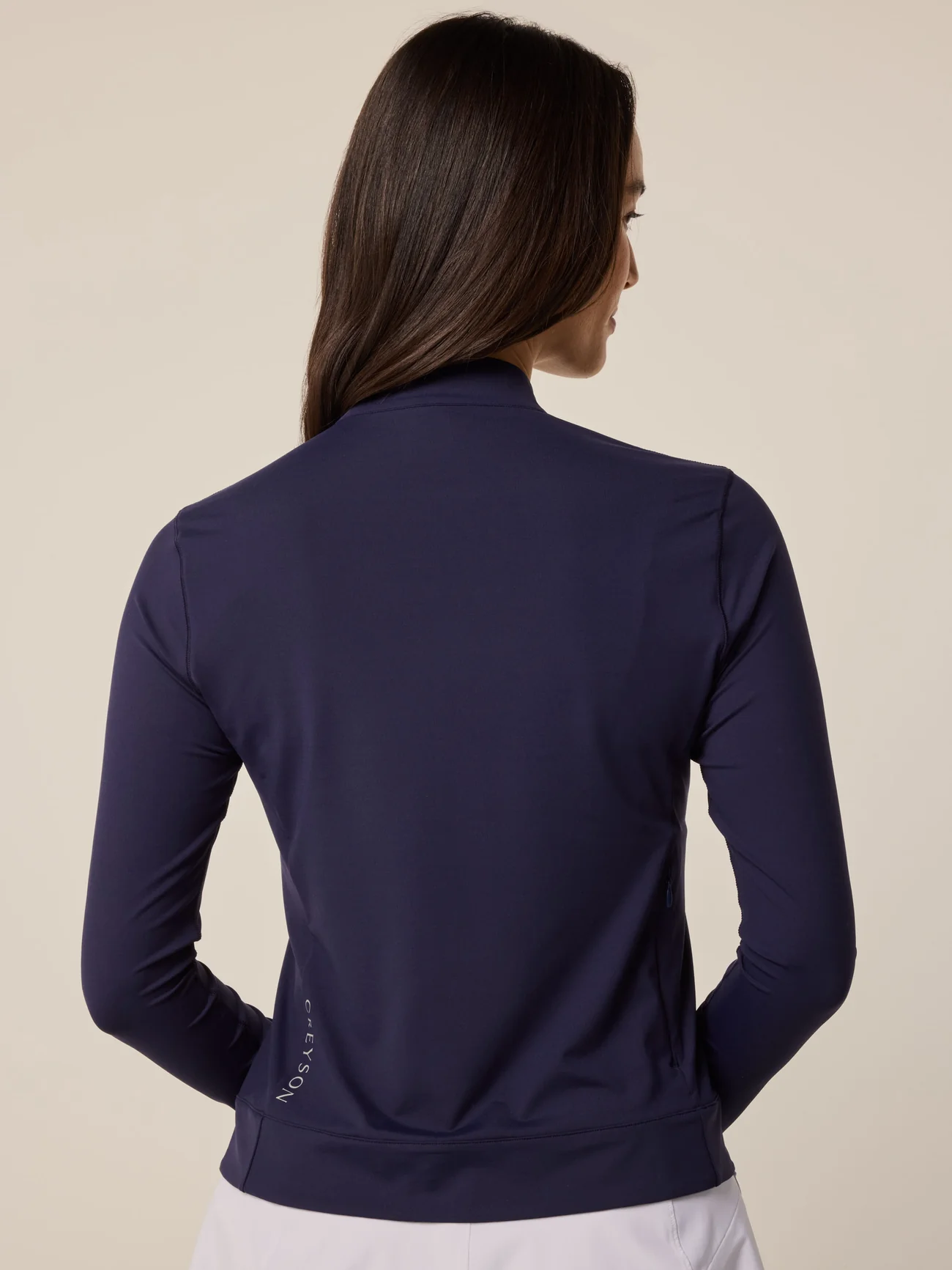 Women's Greyson Halley Long Sleeve Quarter-Zip - Maltese Blue