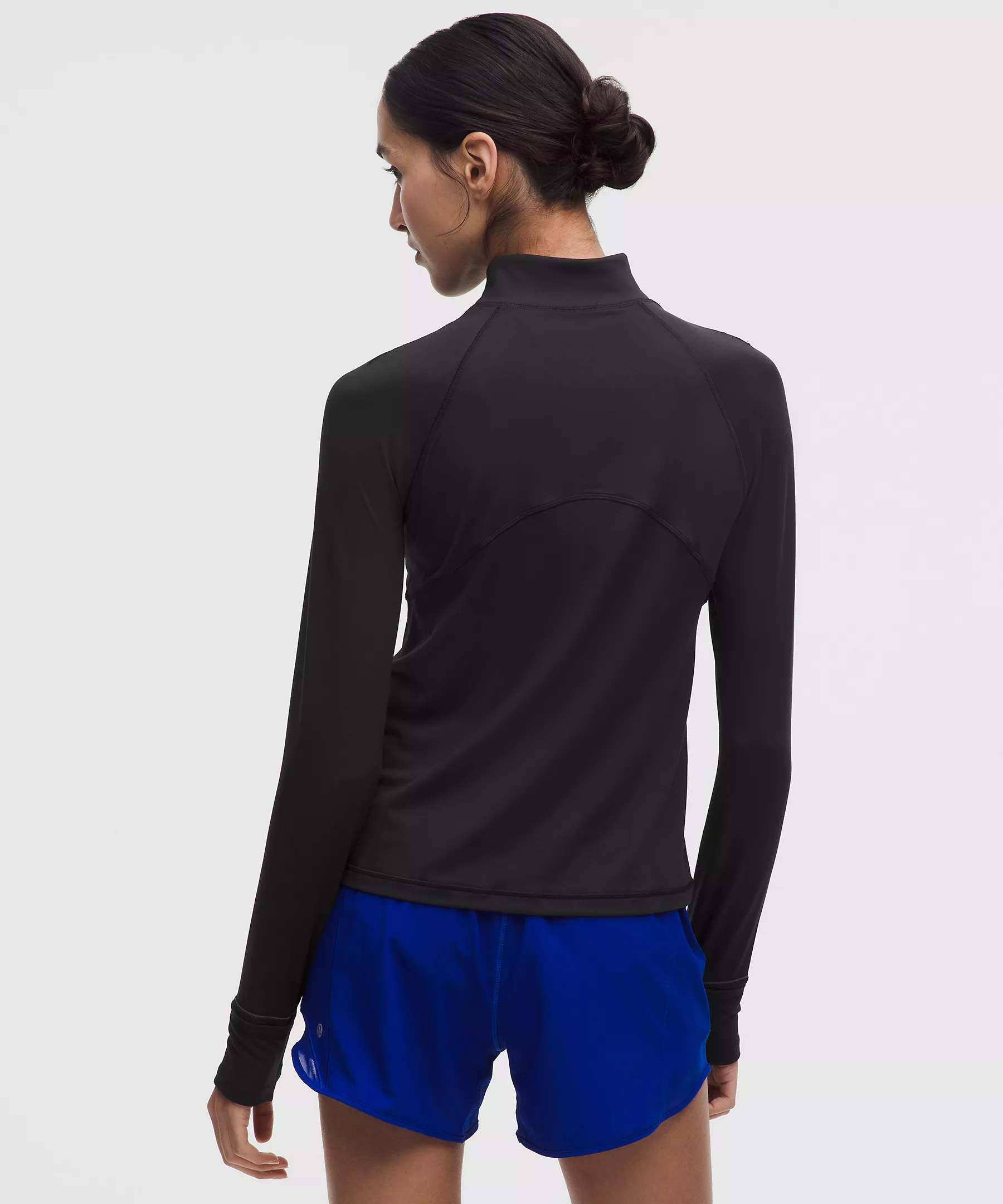 Women's LuluLemon It's Rulu Classic-fit Half Zip - Black