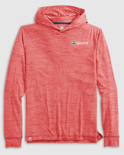 Men's Johnnie-O Talon Featherweight Performance Hoodie - Red