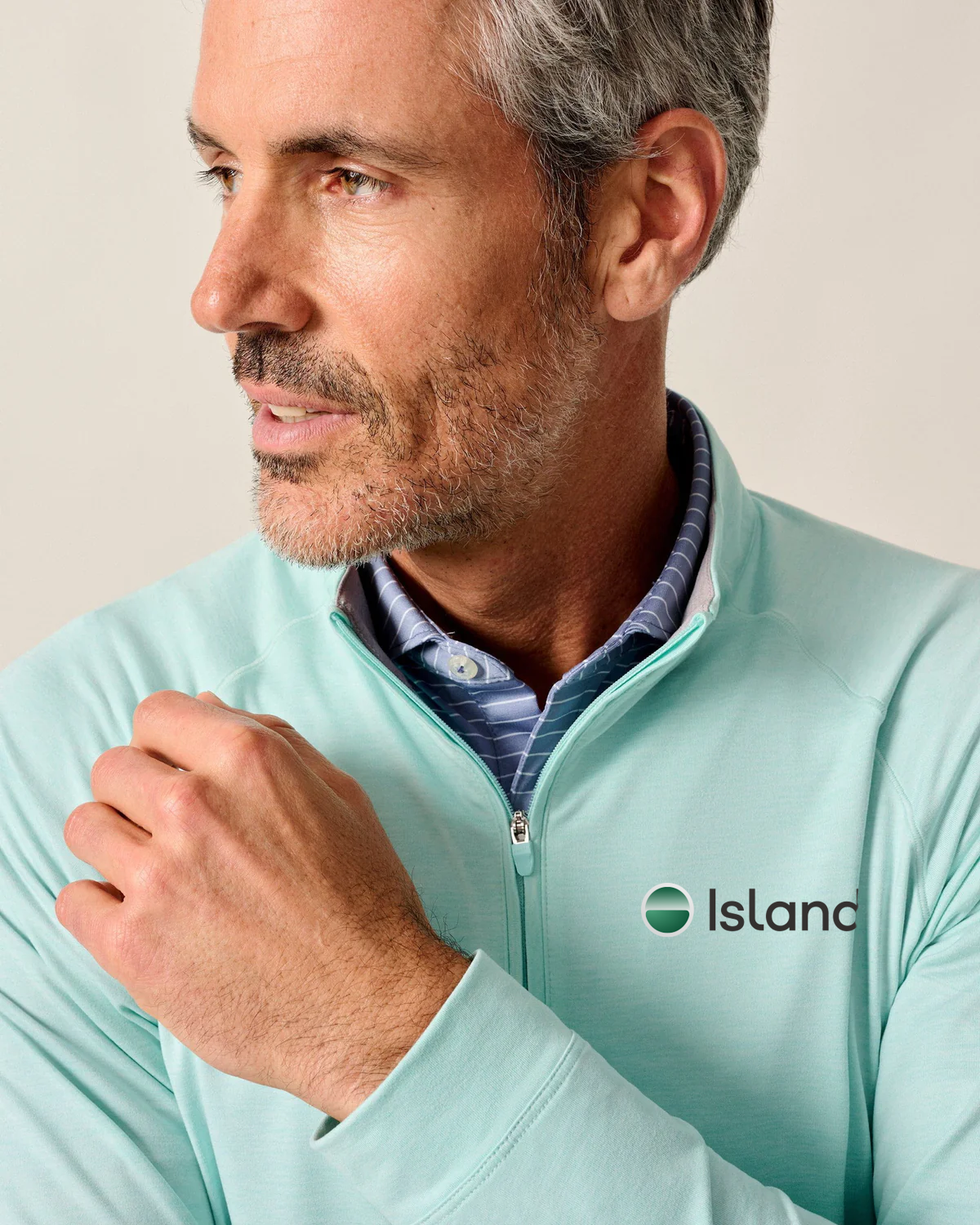 Men's Johnnie-O Freeborne Performance 1/4 Zip - Sardinia