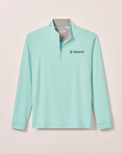 Men's Johnnie-O Freeborne Performance 1/4 Zip - Sardinia
