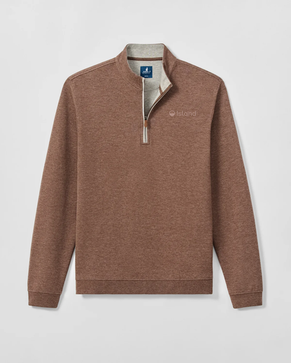Men's Johnnie-O Sully 1/4 Zip Pullover - Grizzly