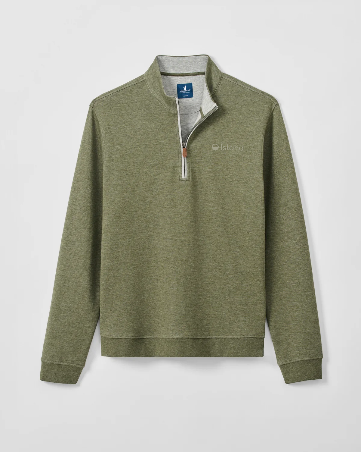 Men's Johnnie-O Sully 1/4 Zip Pullover - Sequoia