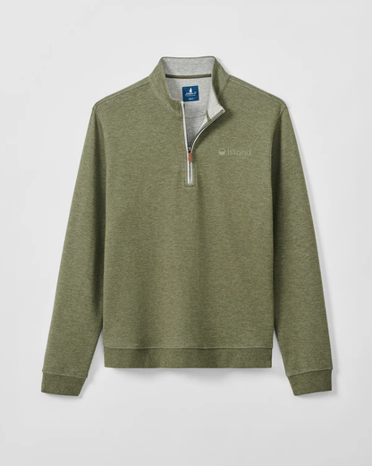Men's Johnnie-O Sully 1/4 Zip Pullover - Sequoia